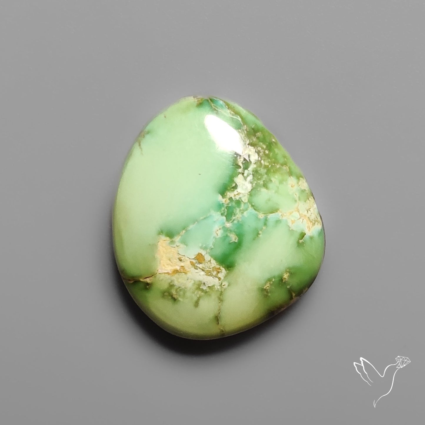 Sonoran Gold Turquoise Cabochon Rare