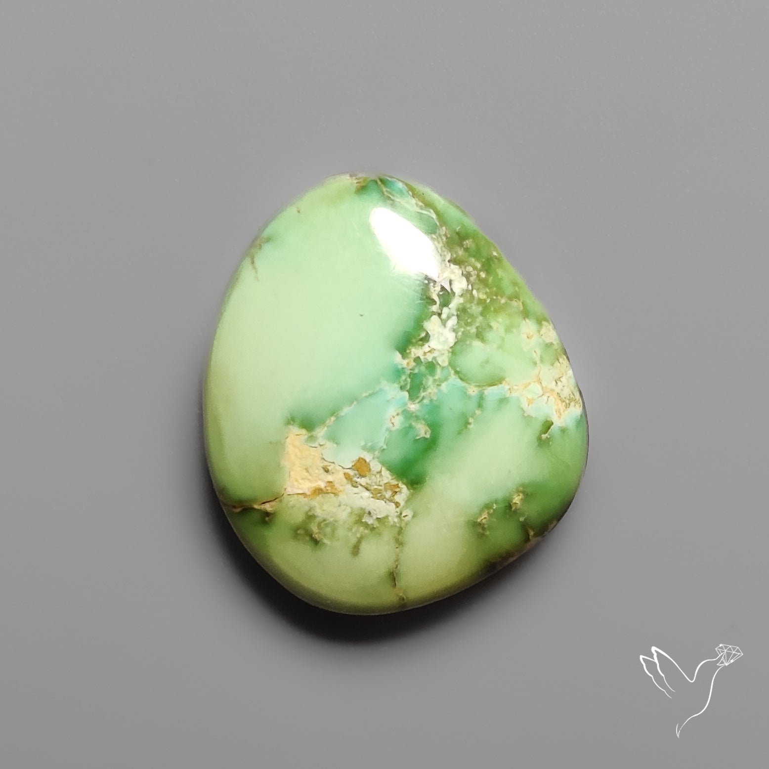 Sonoran Gold Turquoise Cabochon Rare