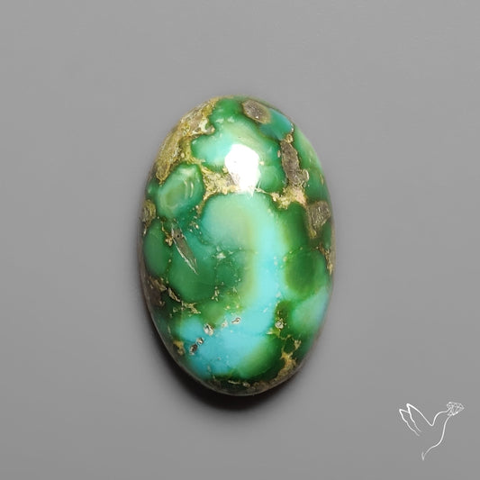 Sonoran Gold Turquoise Cabochon Rare