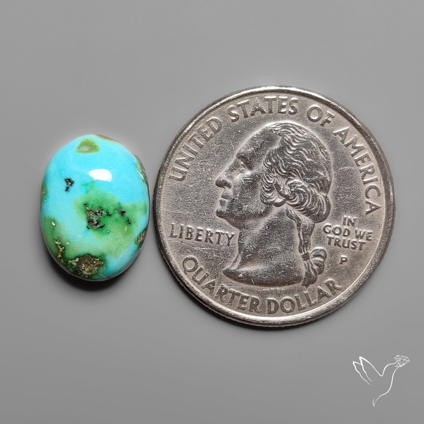 Sonoran Gold Turquoise Cabochon Rare