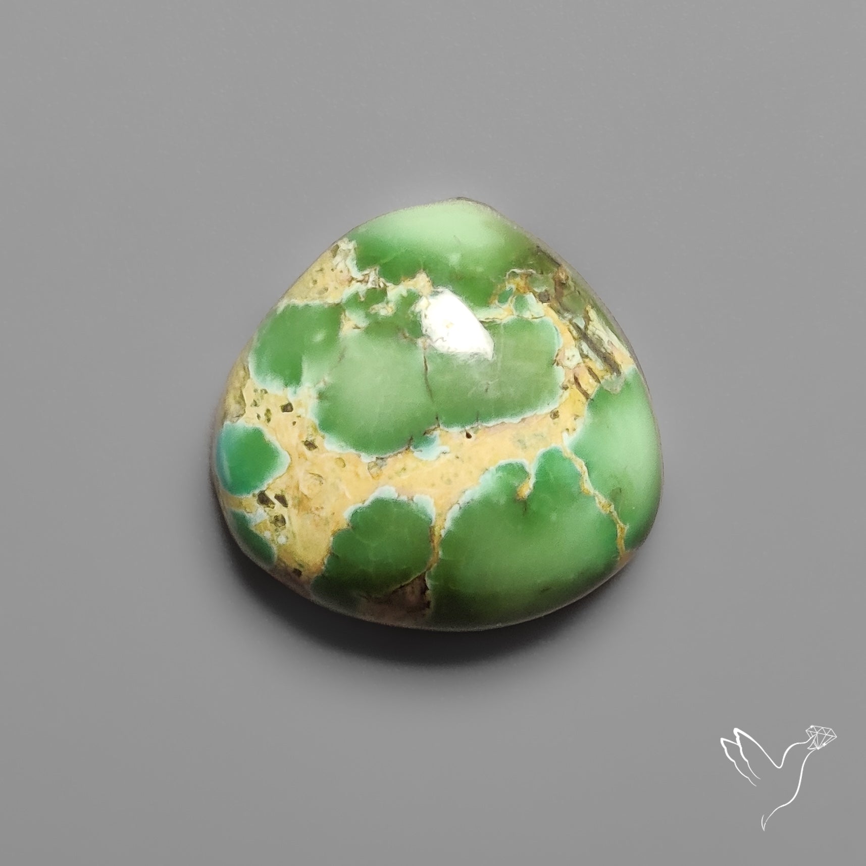 Sonoran Gold Turquoise Cabochon Rare