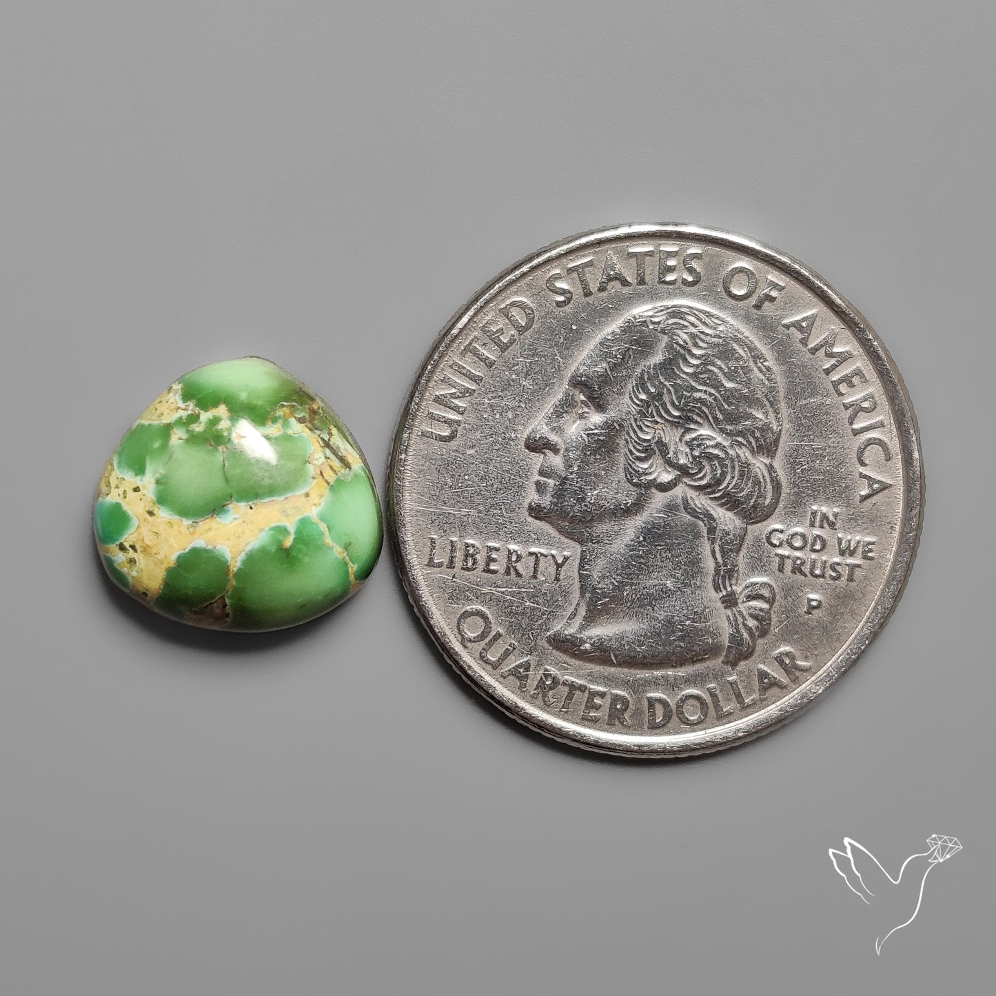 Sonoran Gold Turquoise Cabochon Rare