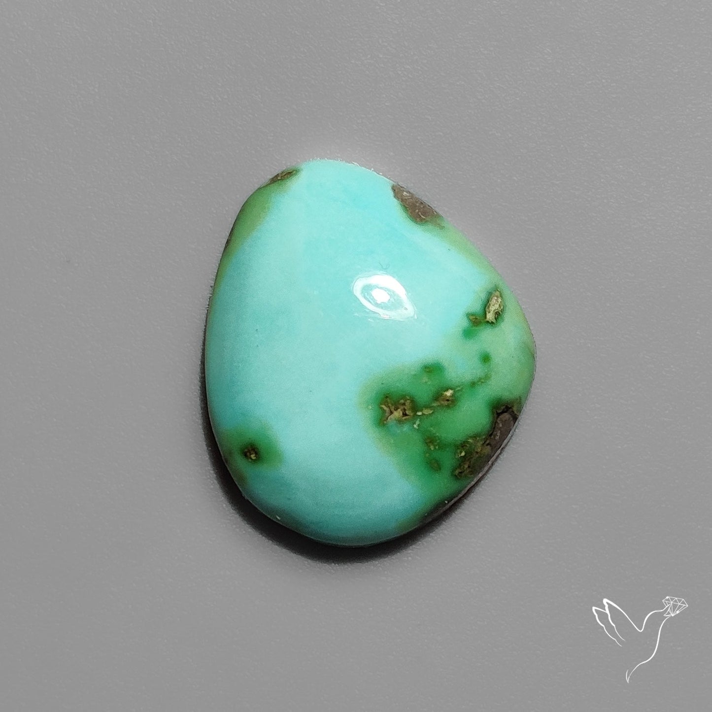 Sonoran Gold Turquoise Cabochon Rare