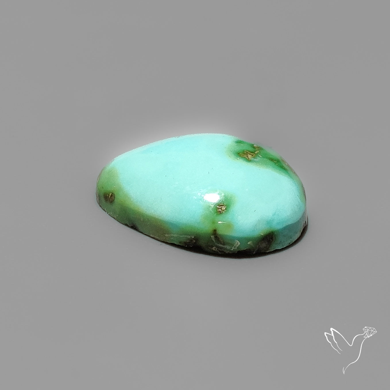 Sonoran Gold Turquoise Cabochon Rare