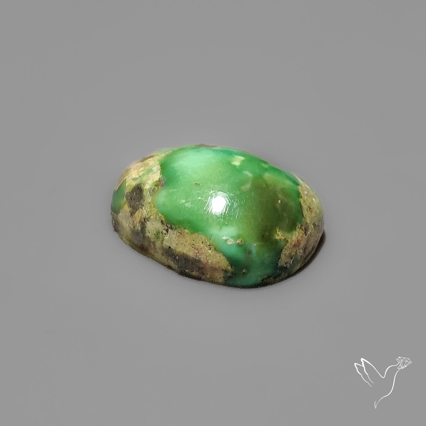 Sonoran Gold Turquoise Cabochon Rare