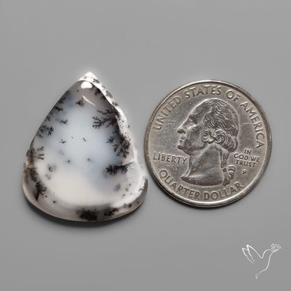Dendritic Agate Cabochon