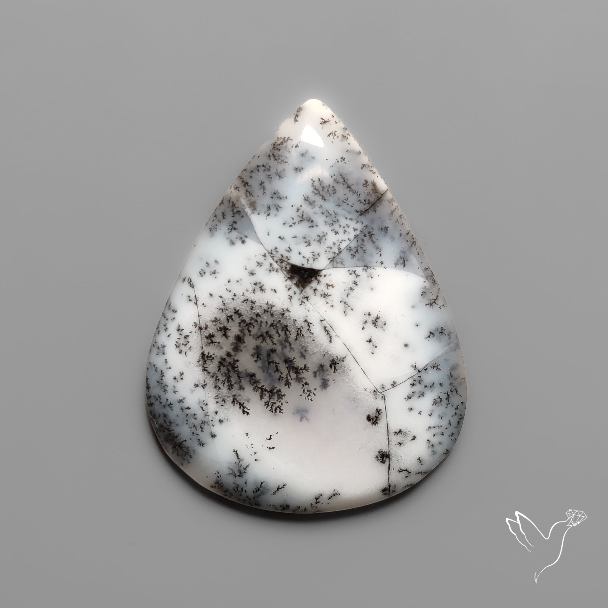 Dendritic Agate Cabochon