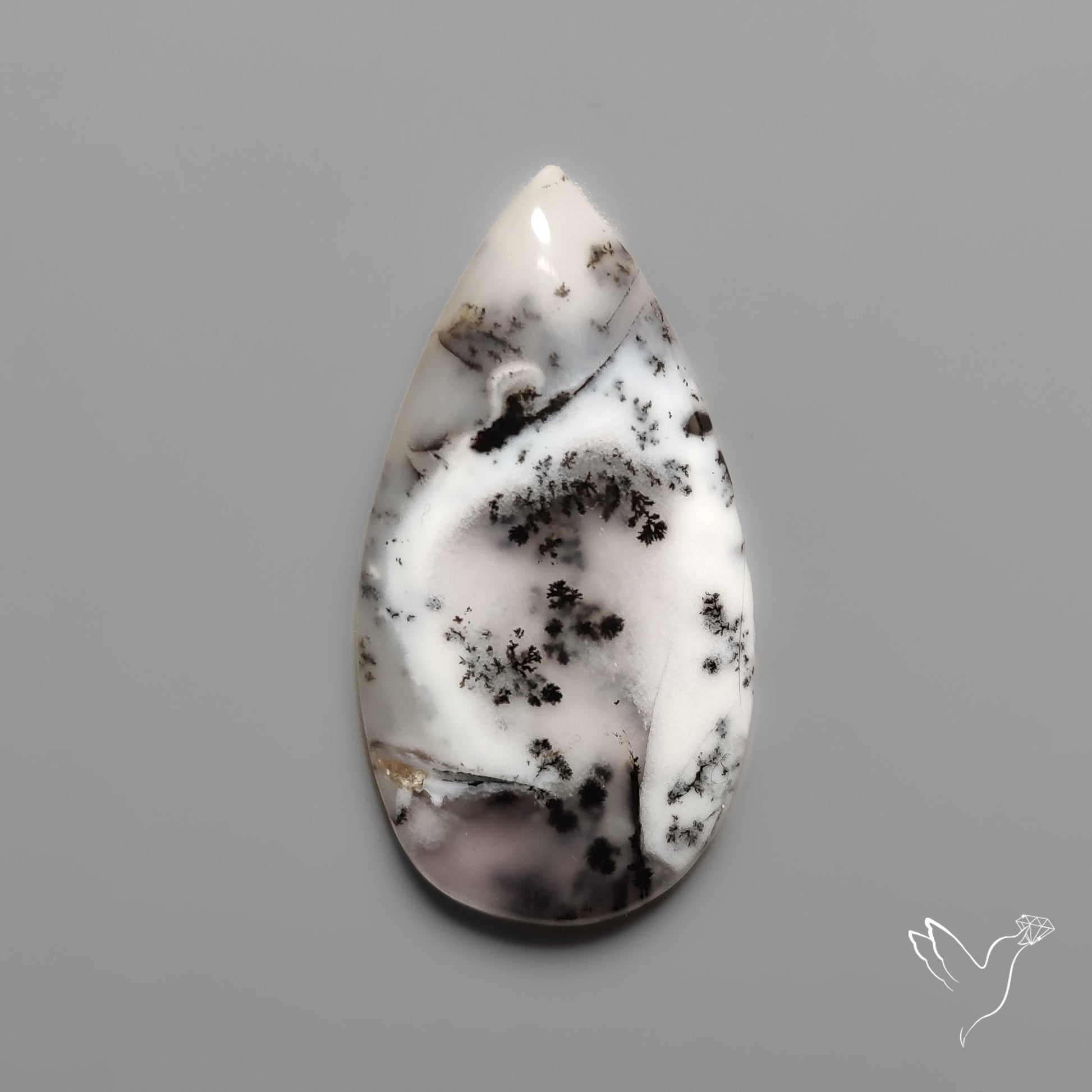 Dendritic Agate Cabochon