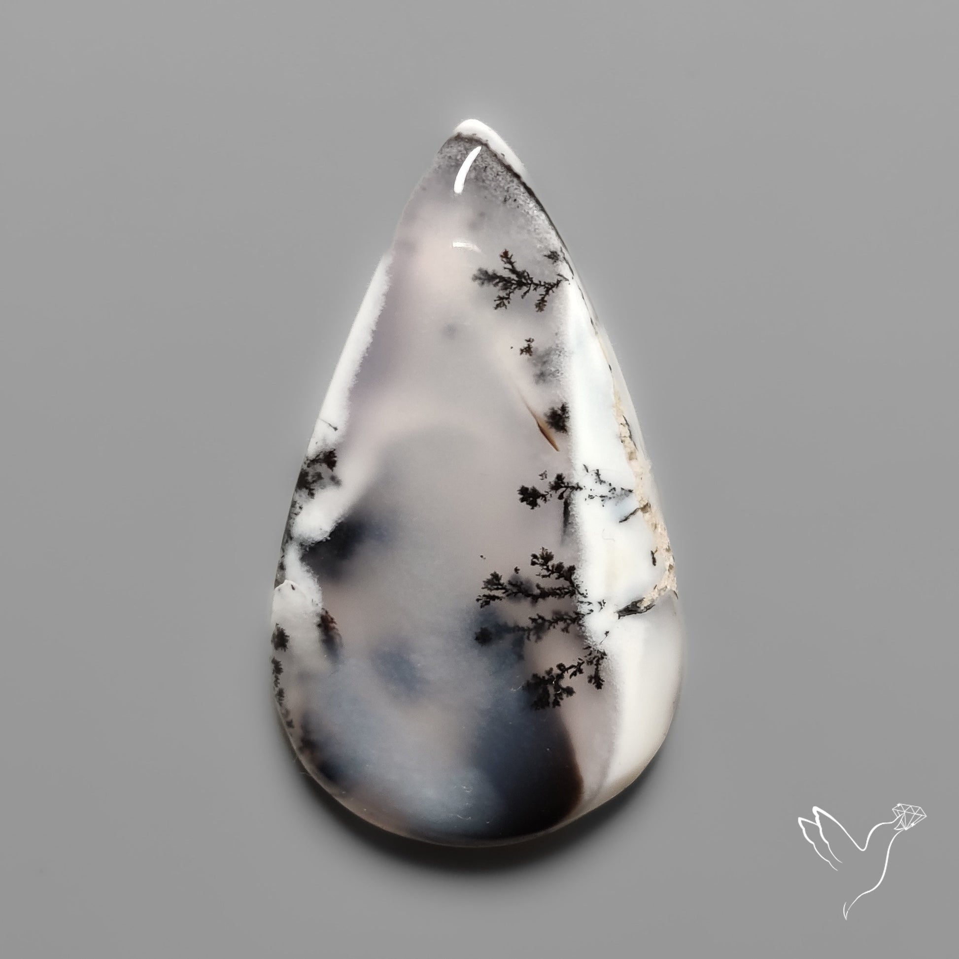Dendritic Agate Cabochon