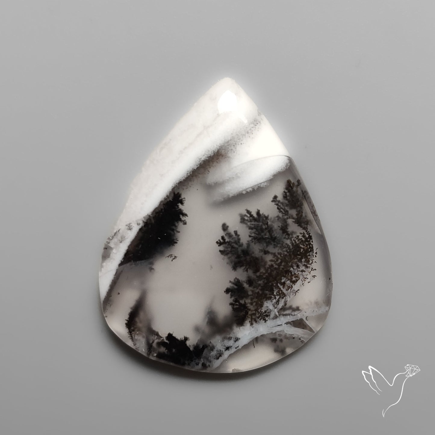 Dendritic Agate Cabochon