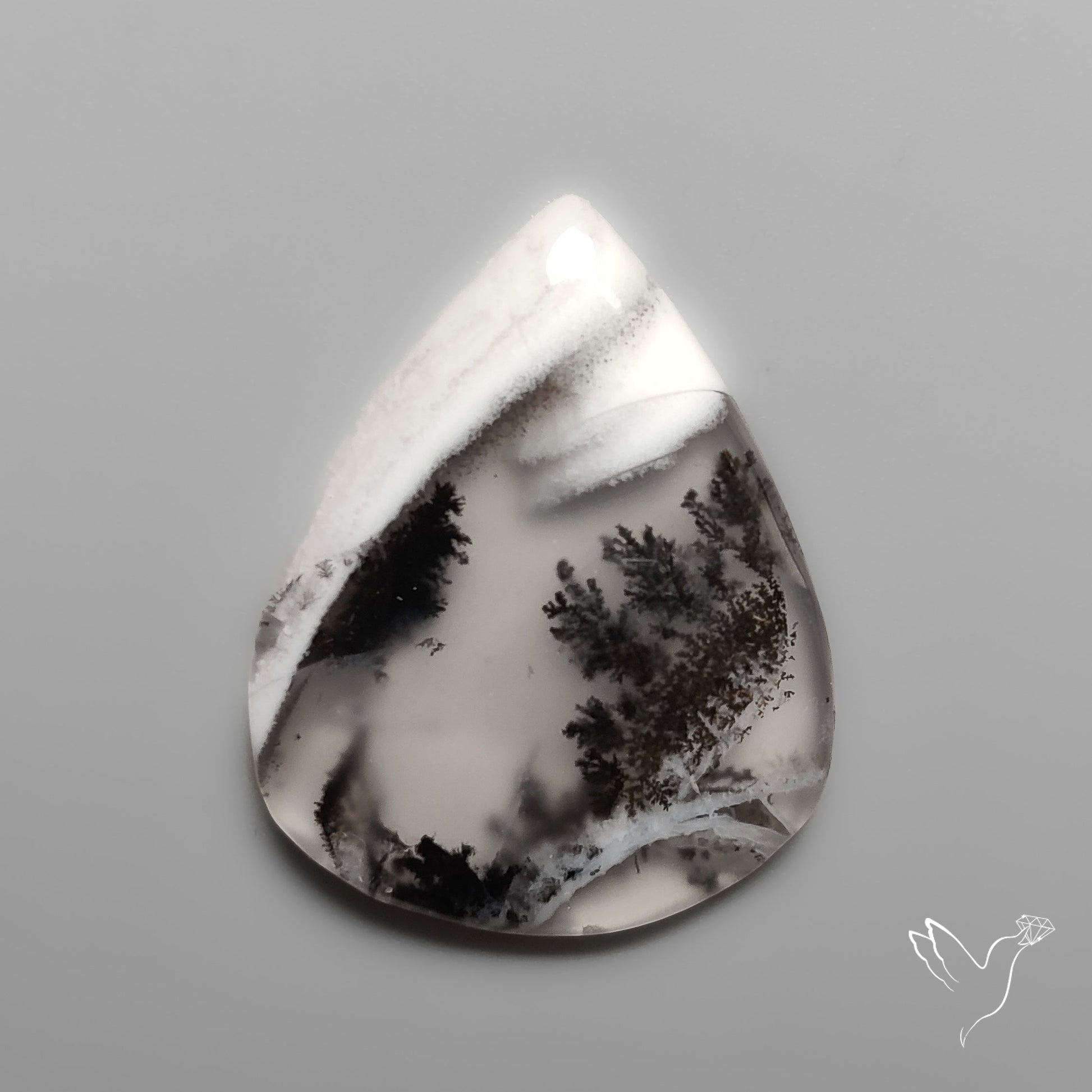 Dendritic Agate Cabochon