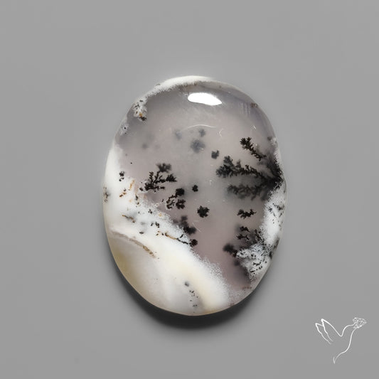 Dendritic Agate Cabochon