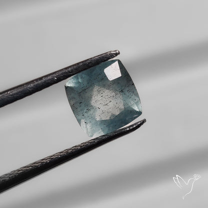 Moss Aquamarine Faceted