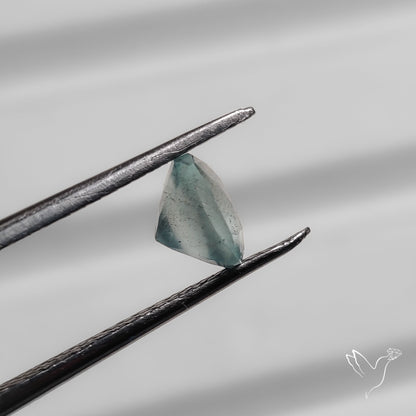 Moss Aquamarine Faceted