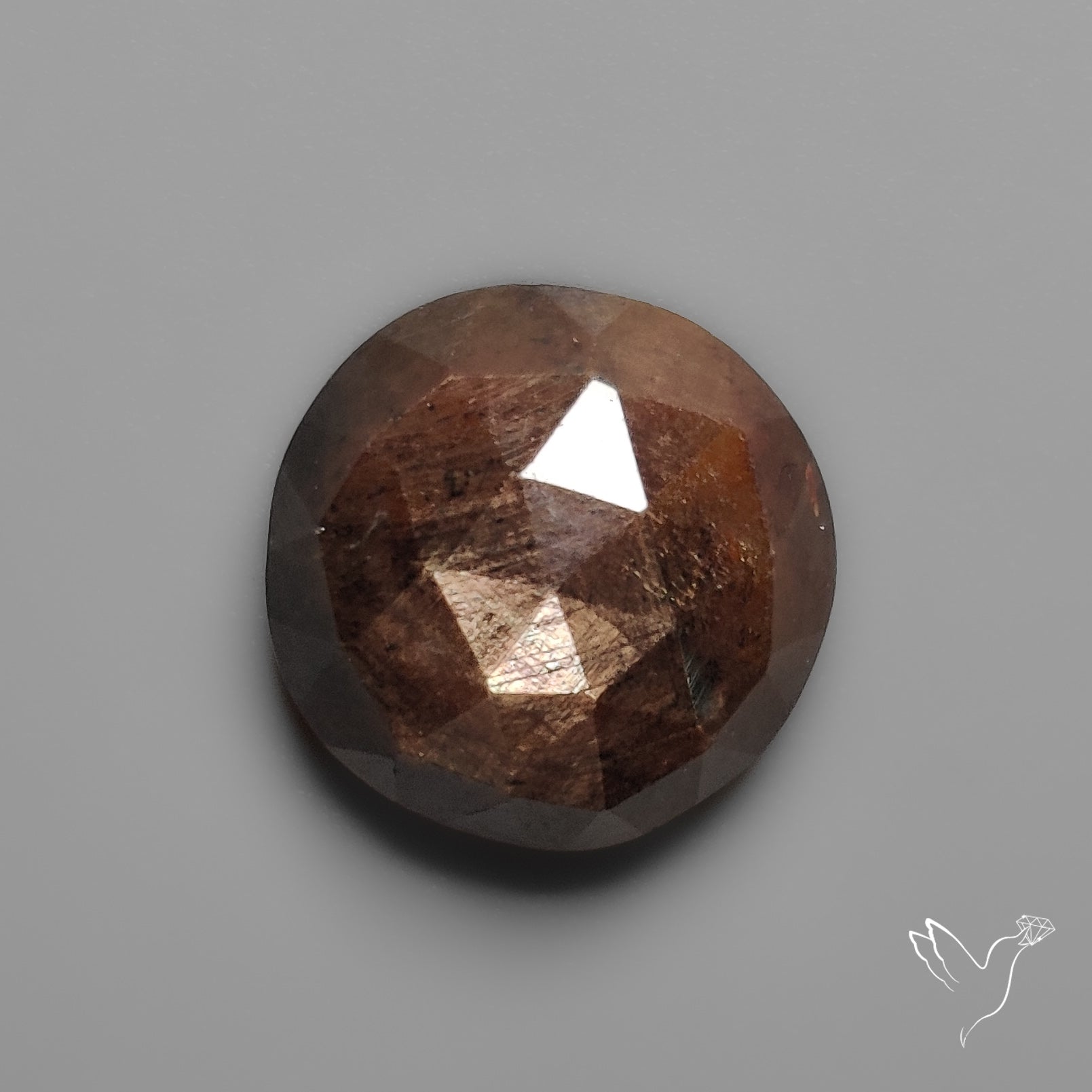 Rose Cut Zawadi Goldsheen Sapphire