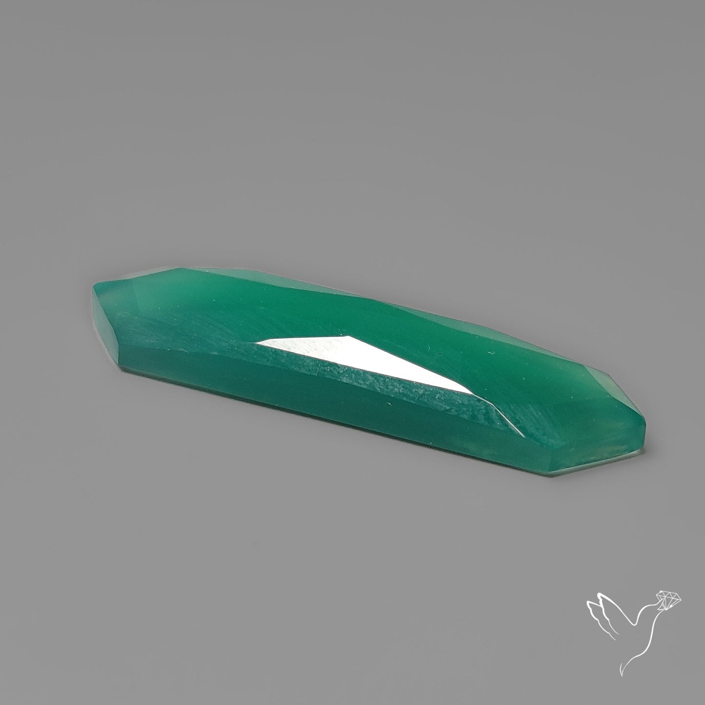 Rose Cut Zimbabwe Chrome Chalcedony