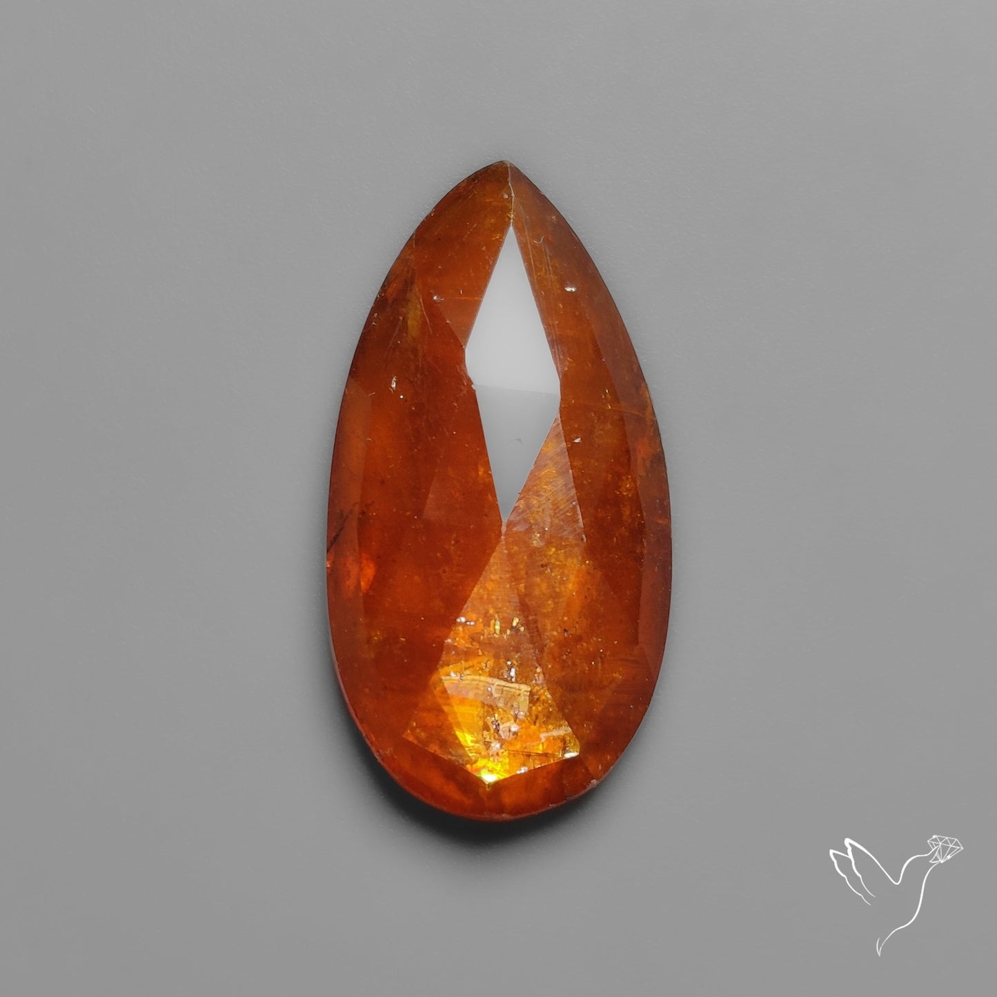 Rose Cut Orange Kyanite