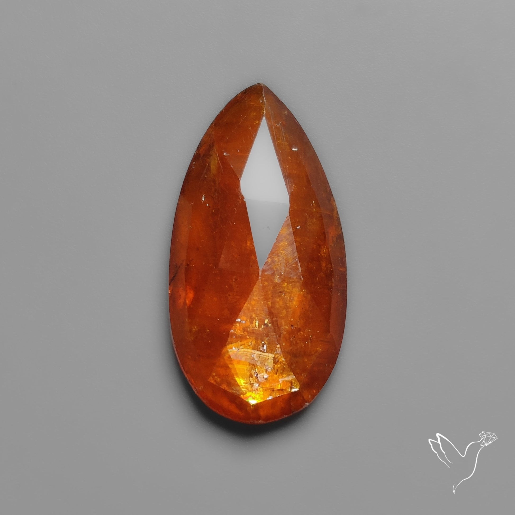 Rose Cut Orange Kyanite