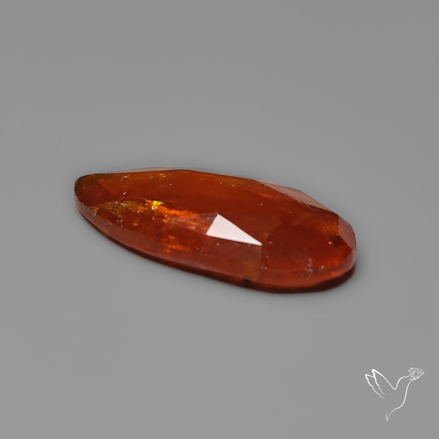 Rose Cut Orange Kyanite