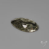 Faceted Green Rutilated Quartz