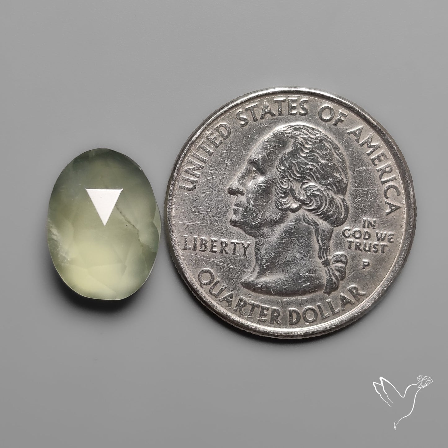 Rose Cut Prehnite