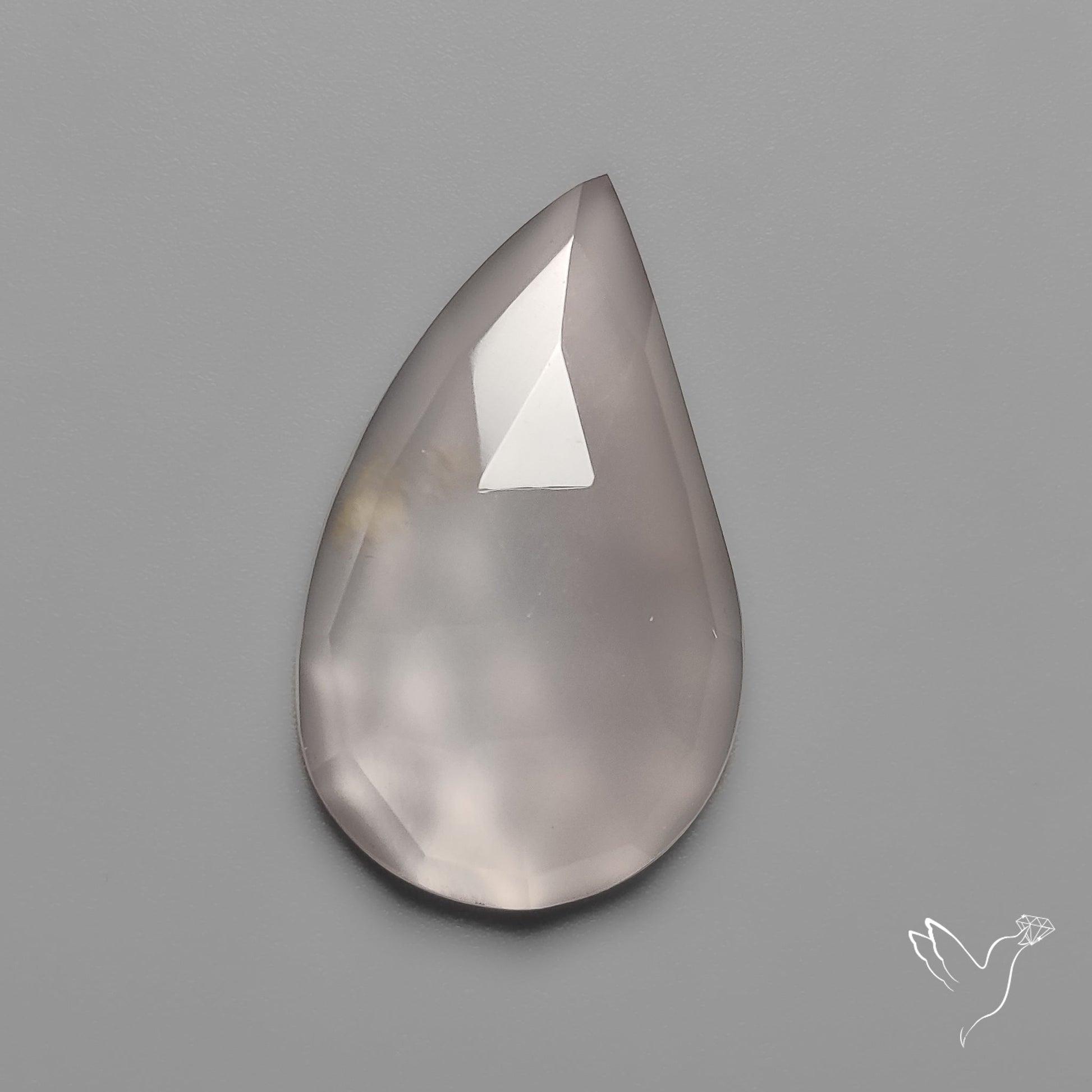 Rose Cut Namibian Chalcedony