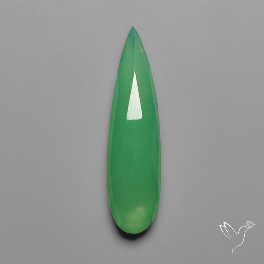 Rose Cut Gemmy Chrysoprase