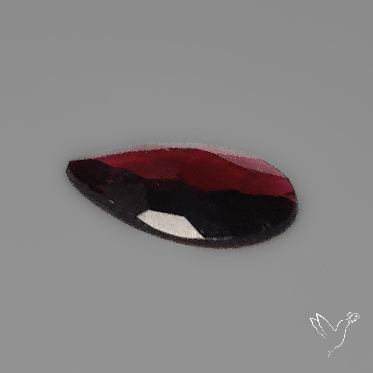 Rose Cut Rhodolite Garnet