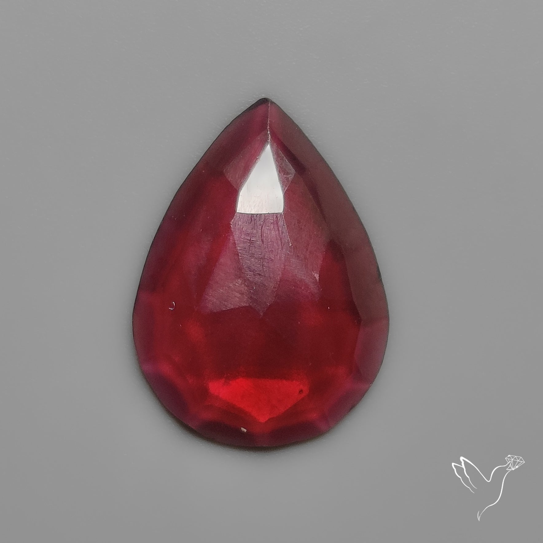 Rose Cut Rhodolite Garnet