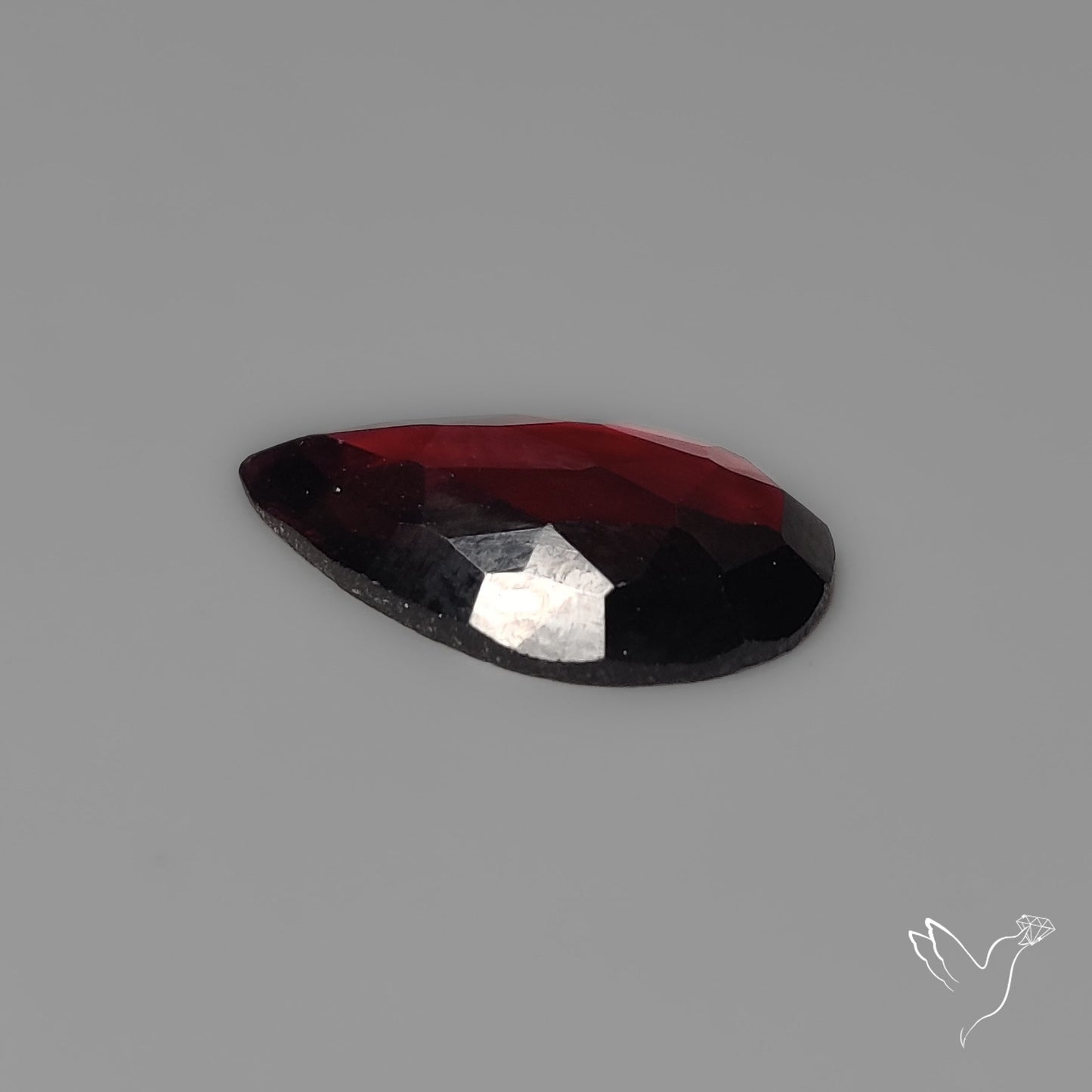Rose Cut Rhodolite Garnet