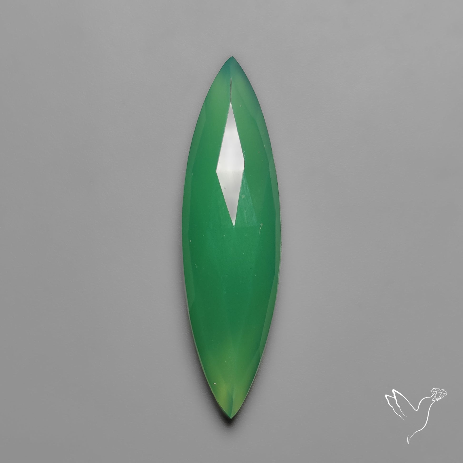 Rose Cut Gemmy Chrysoprase