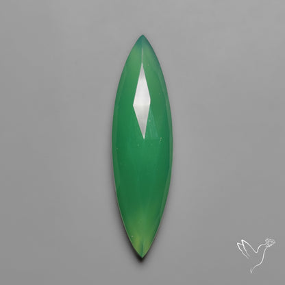 Rose Cut Gemmy Chrysoprase