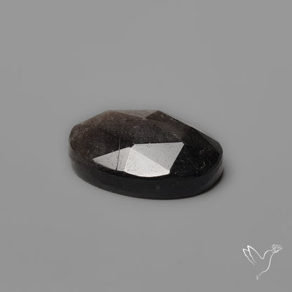 Rose Cut Silversheen Obsidian