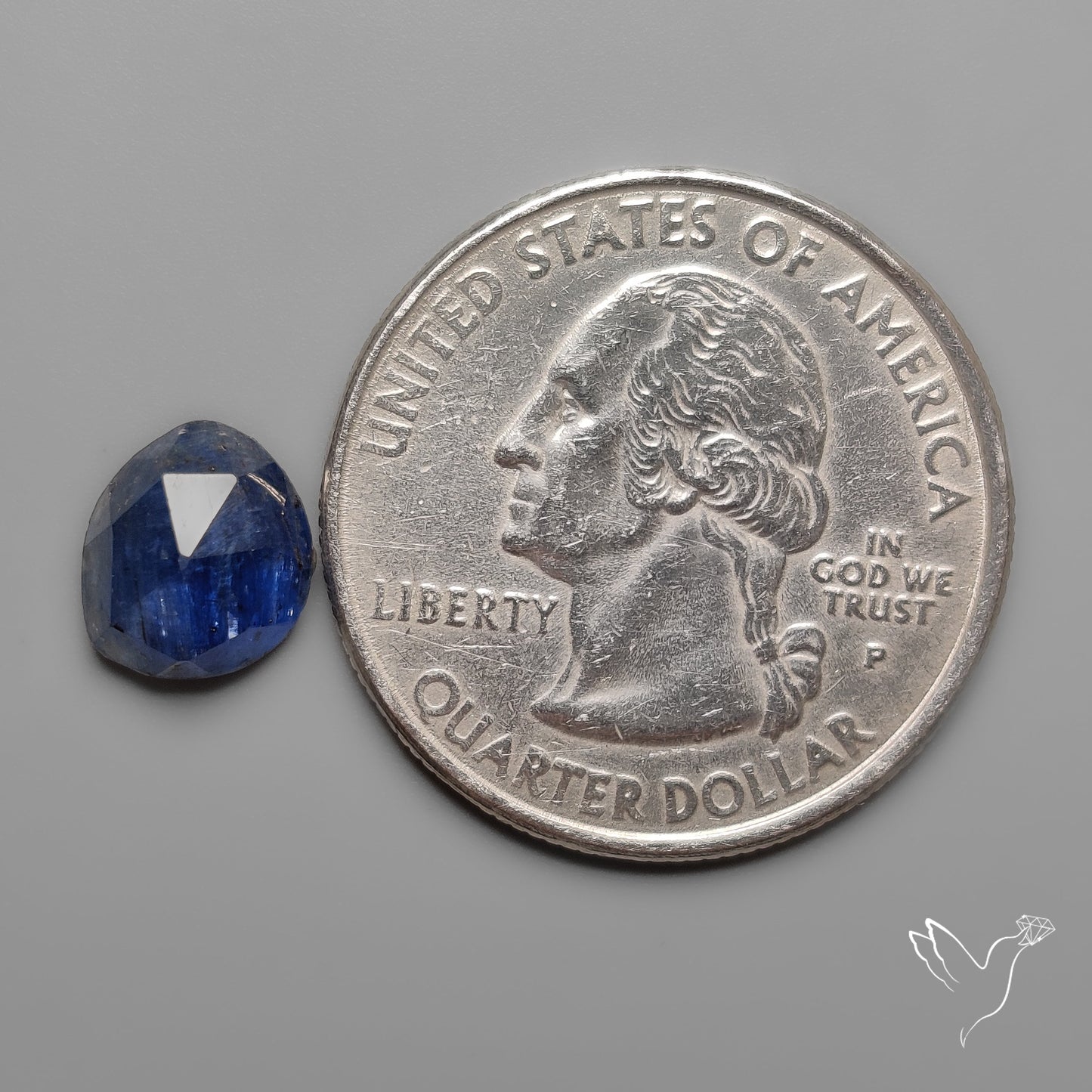 Rose Cut Blue Kyanite