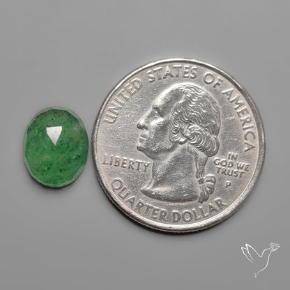 Rose Cut Green Tanzurine