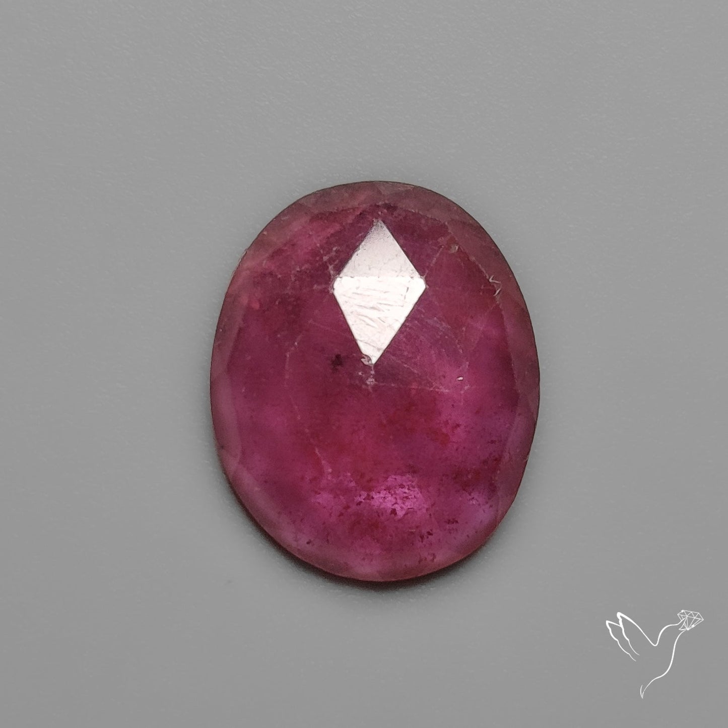 Rose Cut Pink Sapphire