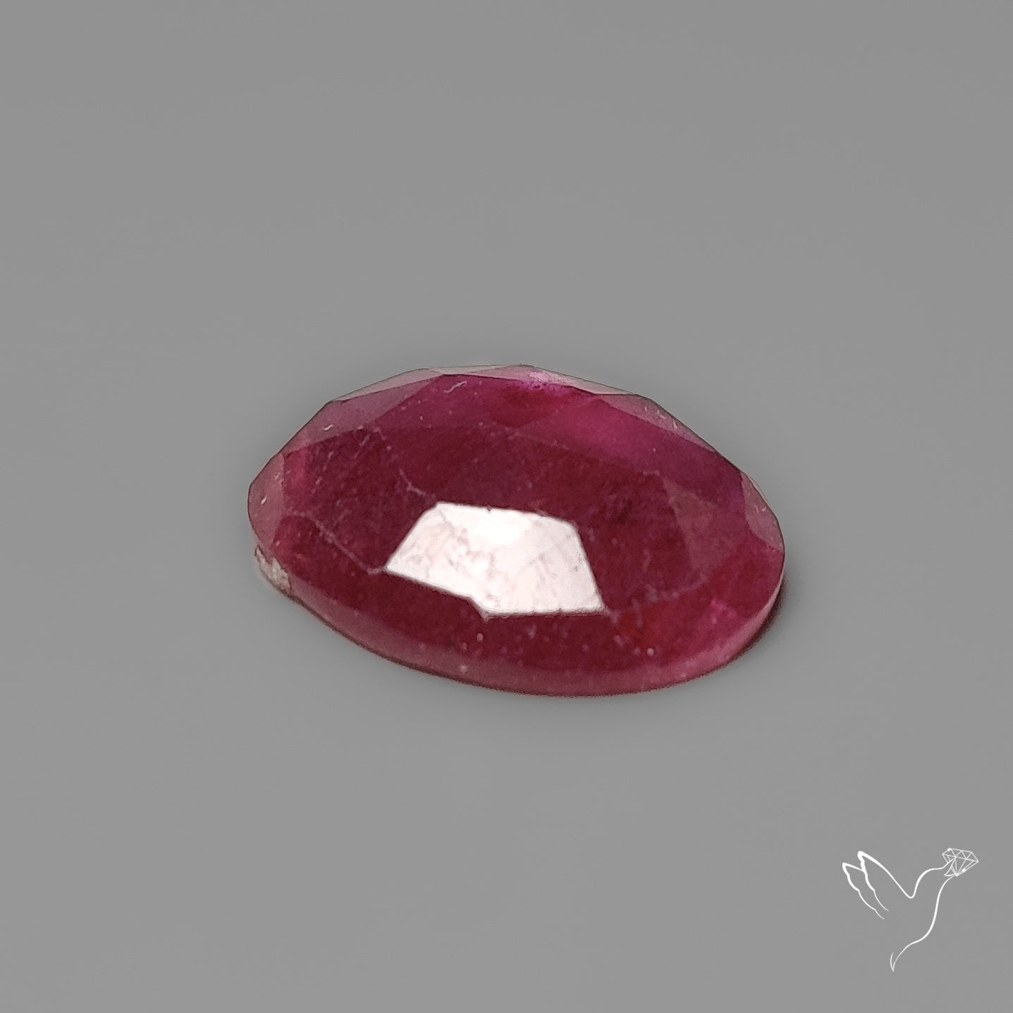 Rose Cut Pink Sapphire