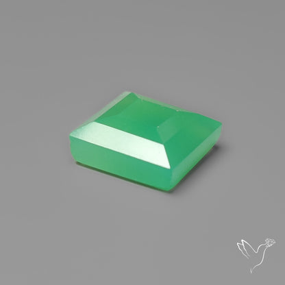 Step Cut Gemmy Chrysoprase