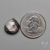 Rose Cut Silversheen Obsidian