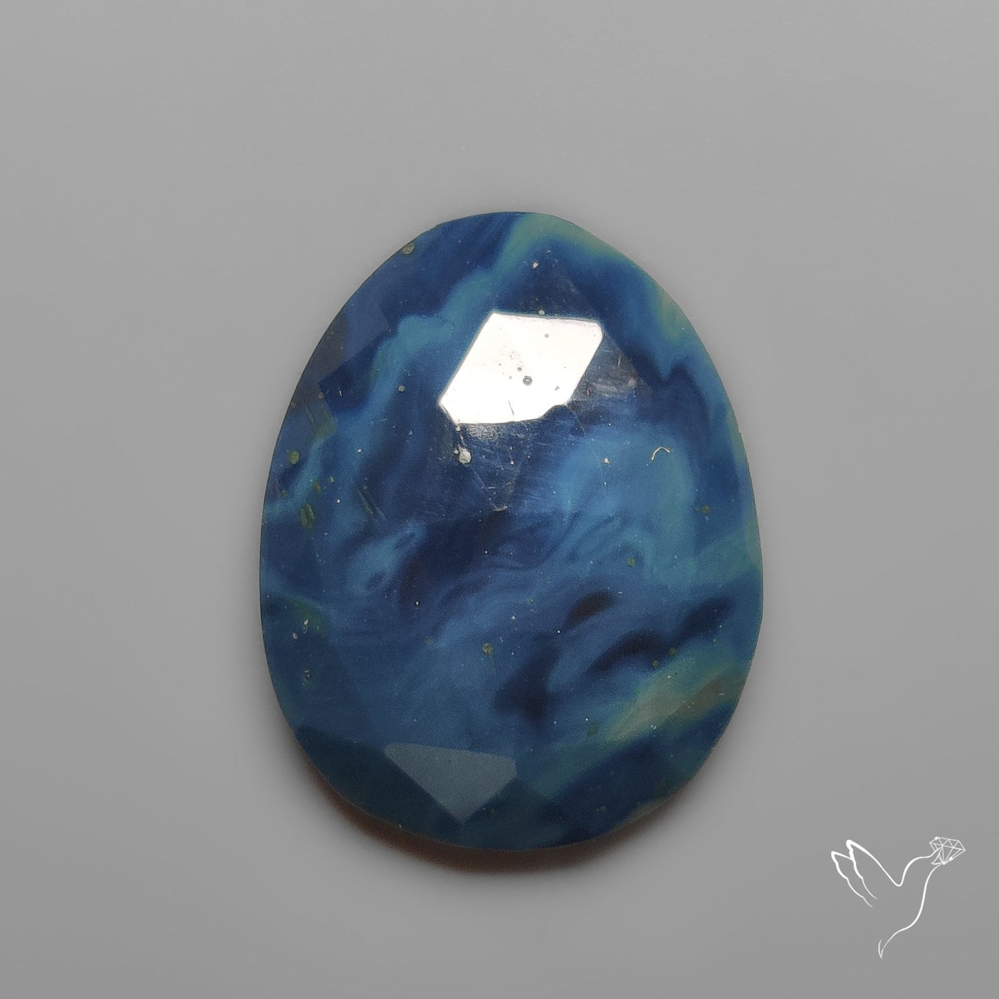 Rose Cut Sieber Agate