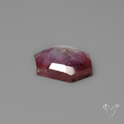 Rose Cut Guinea Flashy Ruby