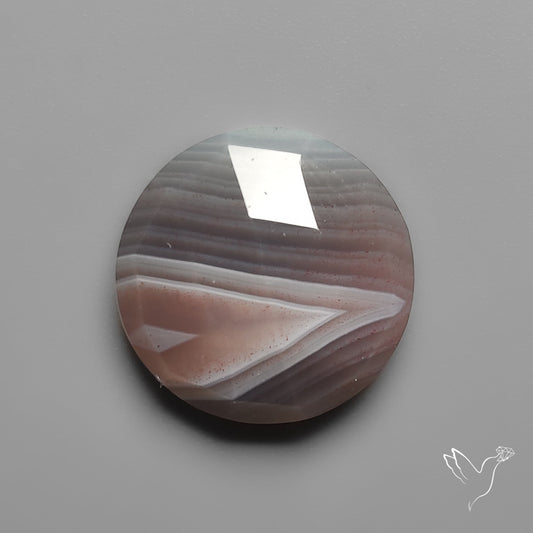 Rose Cut Botswana Agate