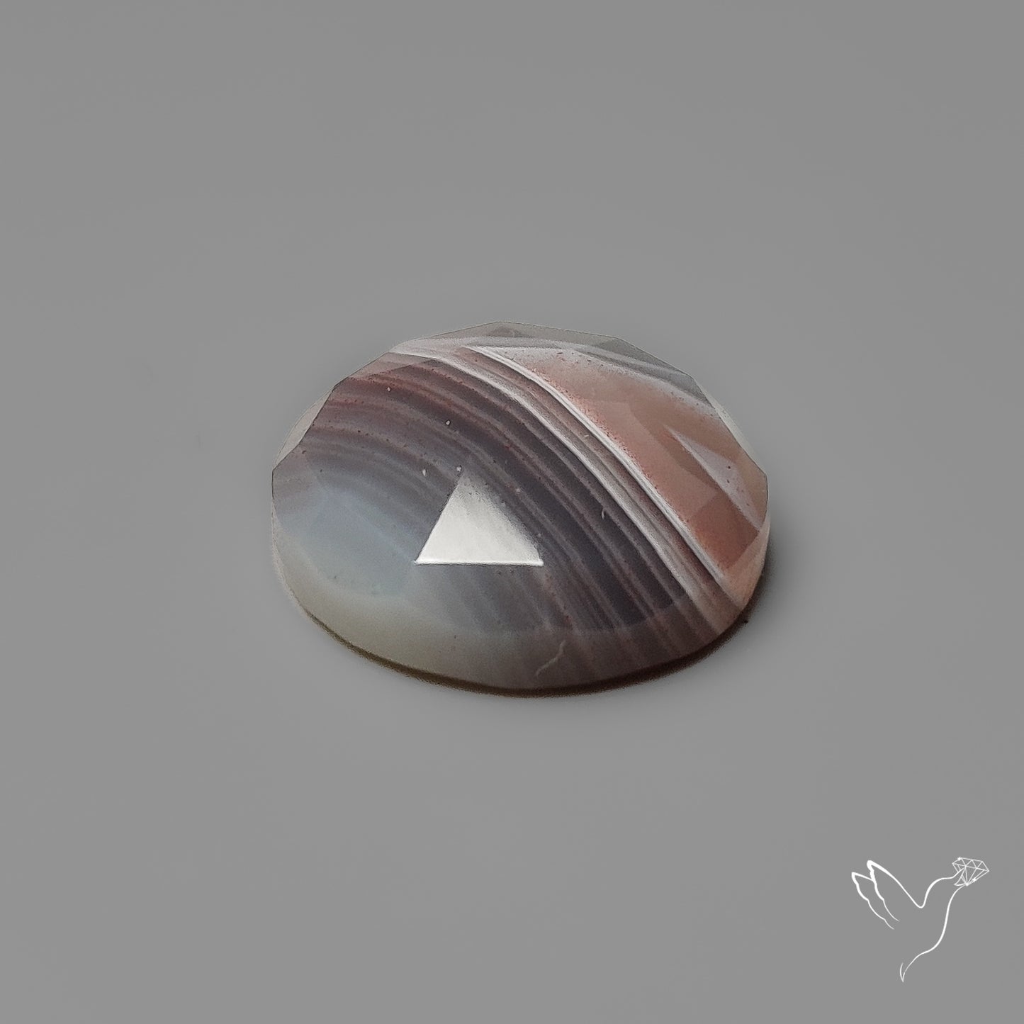 Rose Cut Botswana Agate
