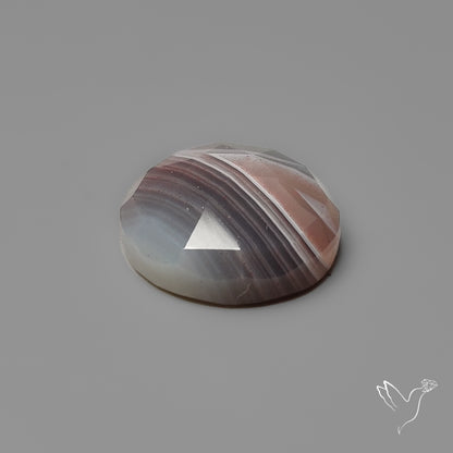 Rose Cut Botswana Agate