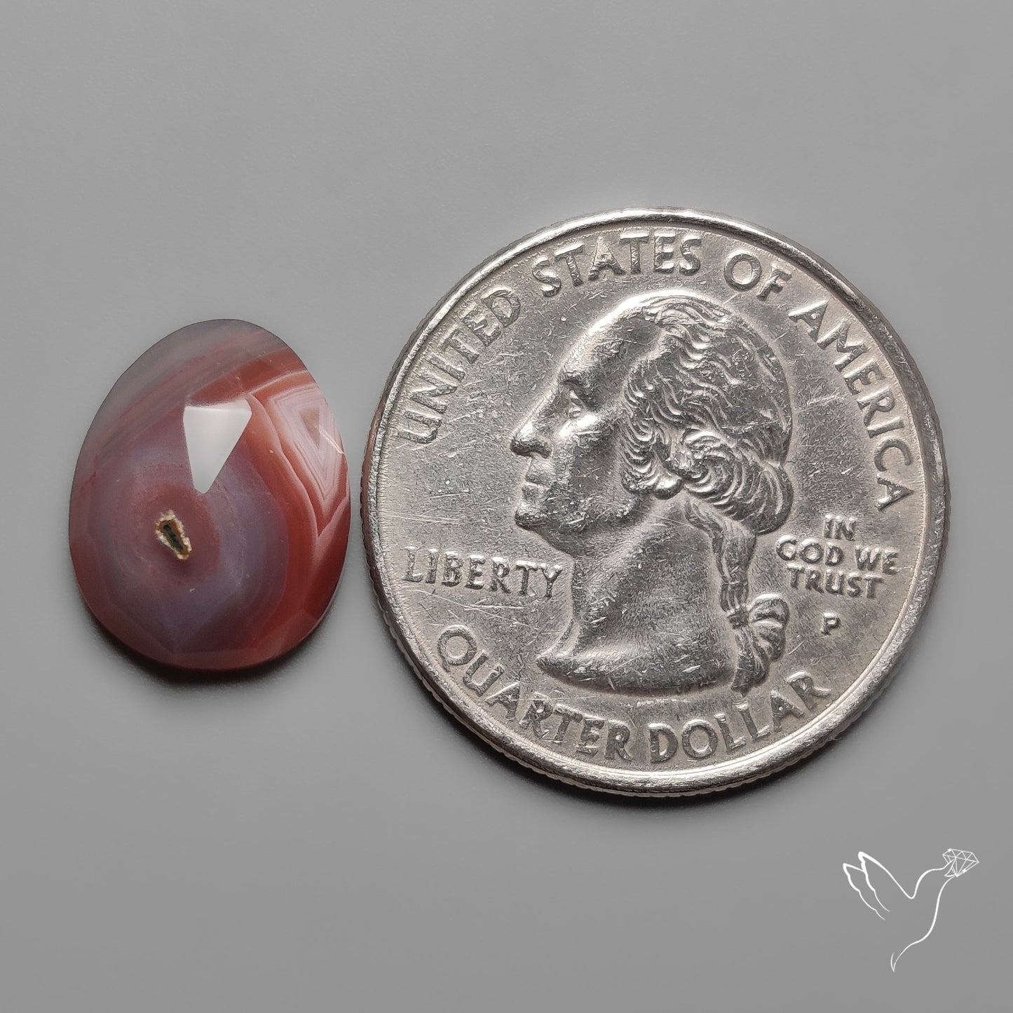 Rose Cut Botswana Agate