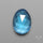 Rose Cut Swiss Blue Topaz
