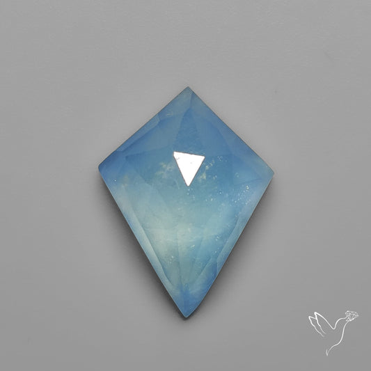 Rose Cut Aquamarine