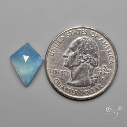 Rose Cut Aquamarine