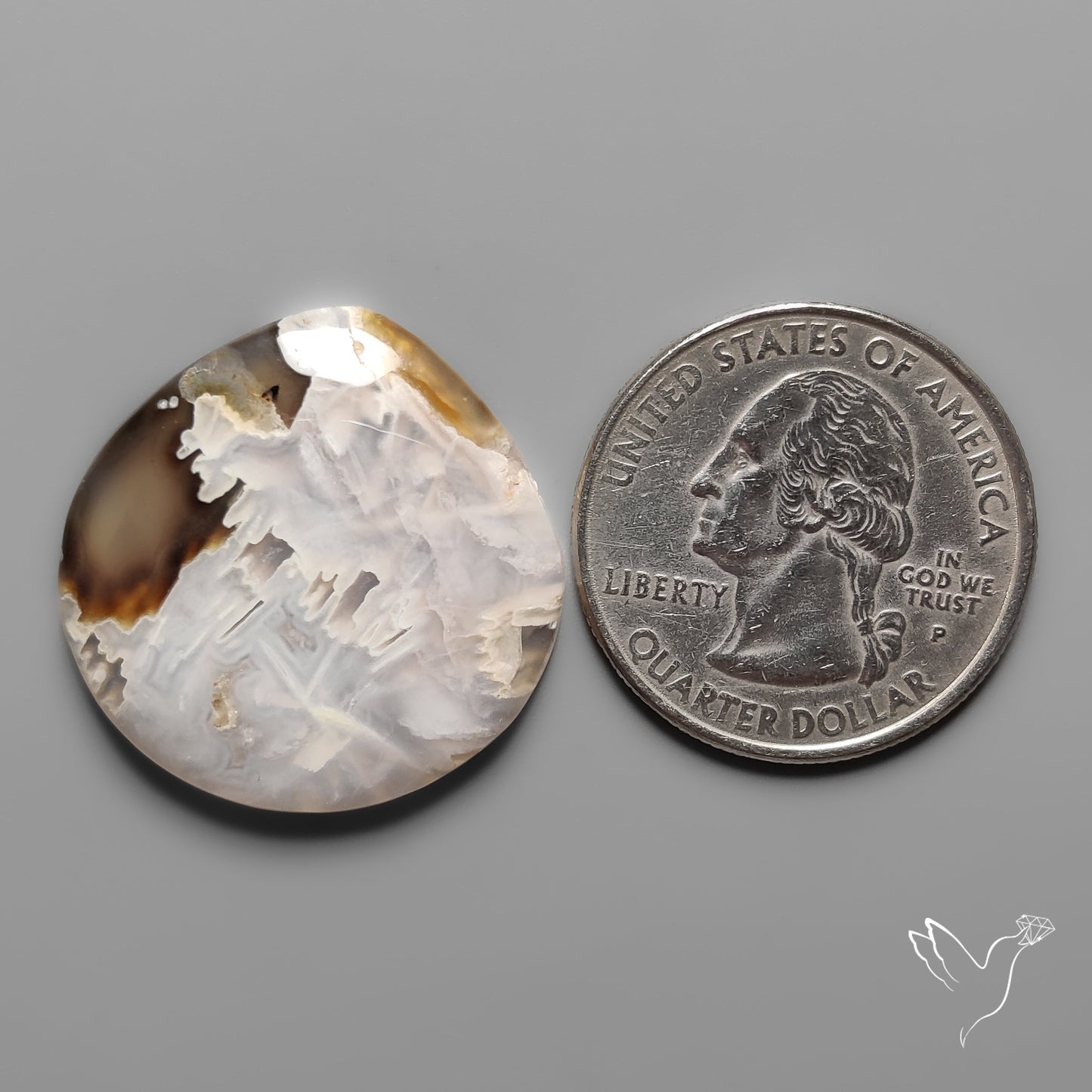 Turkish Tube Agate Cabochon