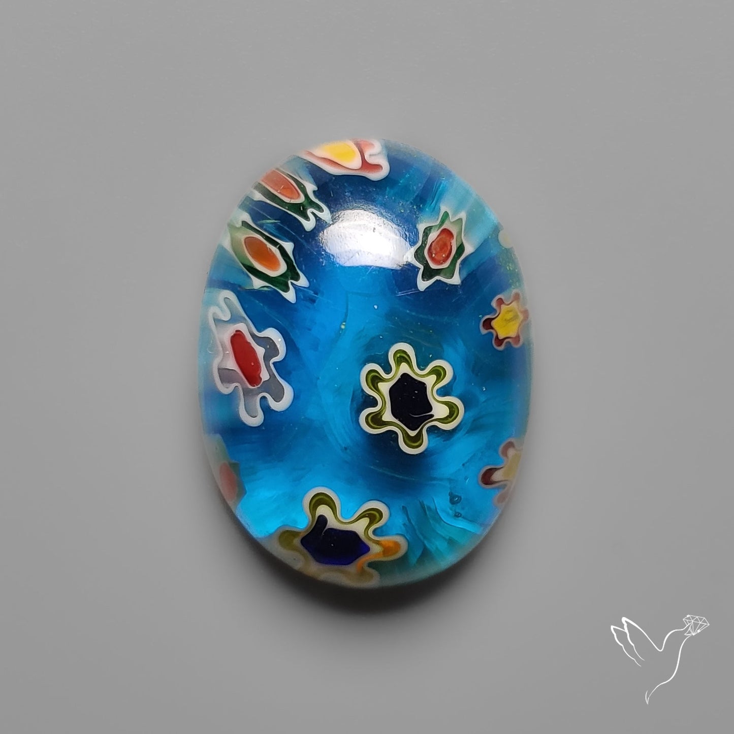 Millefiori Cabochon
